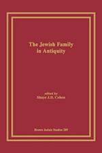 The Jewish Family in Antiquity