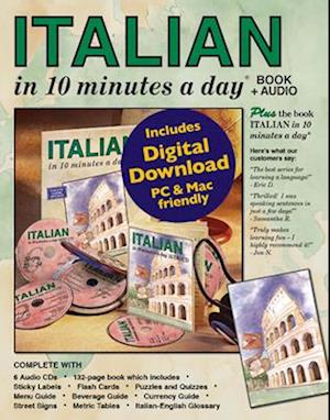 ITALIAN in 10 minutes a day® BOOK + AUDIO