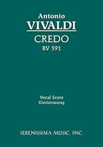 Credo, RV 591 - Vocal Score