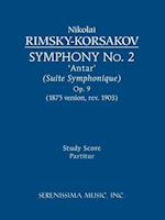 Symphony No. 2 'Antar', Op. 9 (1875/1903 revision) - Study score
