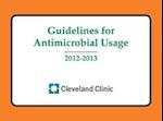 Guidelines for Antimicrobial Usage 2012-2013