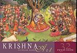 Krishna Art Postcard Book