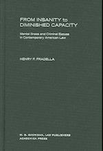 Fradella, H:  From Insanity to Diminished Capacity
