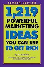 1,219 Powerful Marketing Ideas You Can Use to Get Rich