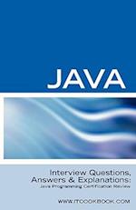 Java Interview Questions: Java Programming Certification Review 