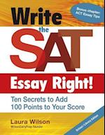 Write the SAT Essay Right! (Teacher/Trade Edition)