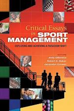 Critical Essays in Sport Management