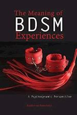 The Meaning of BDSM Experiences: A Psychodynamic Perspective 
