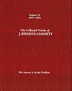 The Collected Works of J.Krishnamurti - Volume IX 1955-1956