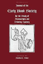 Journal of the Early Book Society Vol 13