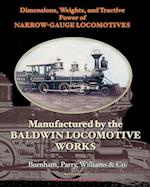 Dimensions, Weights, and Tractive Power of Narrow-Gauge Locomotives