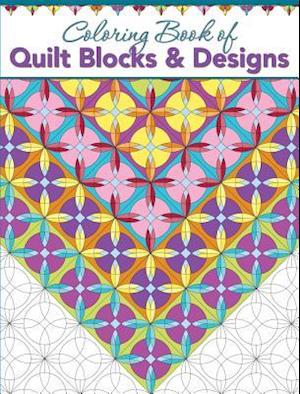 Coloring Book of Quilt Blocks & Designs