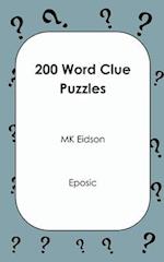 200 Word Clue Puzzles 