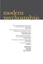 Modern Psychoanalysis: Vol 43, NO. 2 