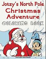 Jotzy's North Pole Christmas Adventure Coloring Book