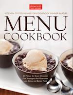 America's Test Kitchen Menu Cookbook