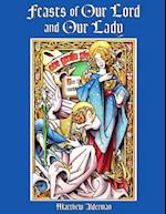 Feasts of Our Lord and Our Lady Coloring Book