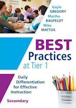 Best Practices at Tier 1 [secondary]