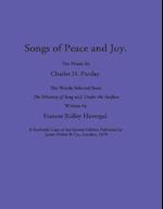 Songs of Peace and Joy