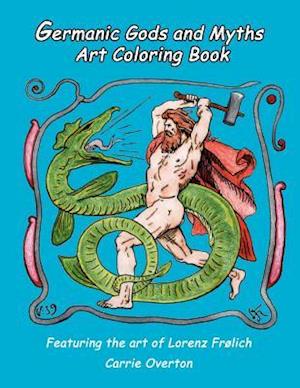 Germanic Gods and Myths Art Coloring Book