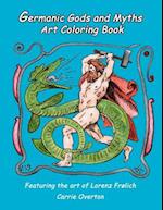Germanic Gods and Myths Art Coloring Book