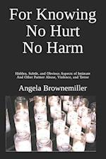 For Knowing No Hurt No Harm: Hidden, Subtle, and Obvious Aspects of Intimate and Other Partner Abuse, Violence, and Terror 