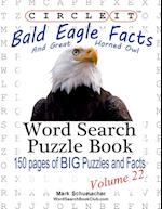 Circle It, Bald Eagle and Great Horned Owl Facts, Word Search, Puzzle Book
