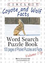Circle It, Coyote and Wolf Facts, Pocket Size, Word Search, Puzzle Book