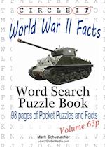 Circle It, World War II Facts, Pocket Size, Word Search, Puzzle Book