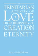 The Trinitarian Activity Of Love From Beginning Of Creation To Eternity