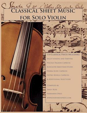 Classical Sheet Music for Solo Violin