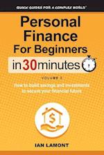 Personal Finance for Beginners in 30 Minutes, Volume 2