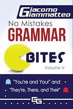 No Mistakes Grammar Bites, Volume V