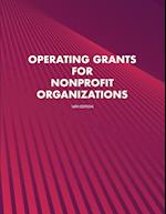 Operating Grants for Nonprofit Organizations 