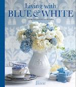 Victoria Blue and White Living