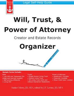 Will, Trust, & Power of Attorney Creator and Estate Records Organizer