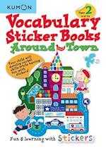 Vocabulary Sticker Books Around Town
