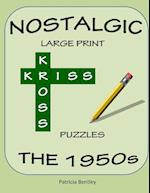 Nostalgic Large Print Kriss Kross Puzzles