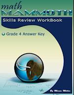 Math Mammoth Grade 4 Skills Review Workbook Answer Key