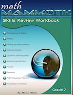Math Mammoth Grade 7 Skills Review Workbook 