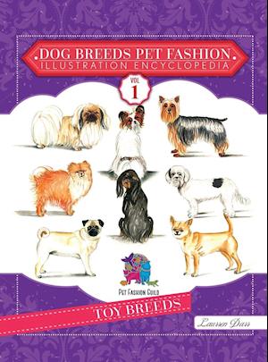 Dog Breeds Pet Fashion Illustration Encyclopedia