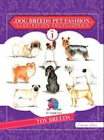 Dog Breeds Pet Fashion Illustration Encyclopedia