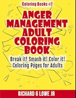 Anger Management Adult Coloring Book