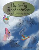 Butterfly Enchantment Adult Coloring Book