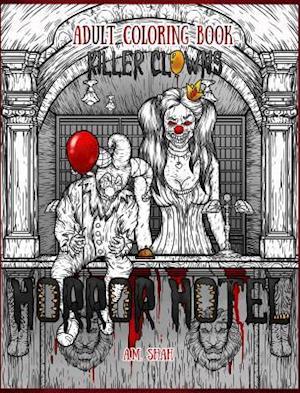 Adult Coloring Book Horror Hotel