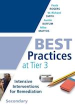 Best Practices at Tier 3. Secondary