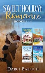 Sweet Holiday Romance Books 1-4 