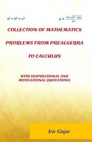 Collection of Mathematics Problems from Prealgebra to Calculus