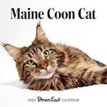 2025 Maine Coon Cat Wall Calendar