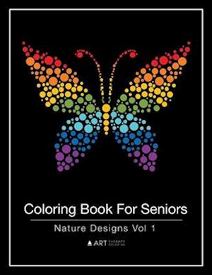 Coloring Book For Seniors: Nature Designs Vol 1